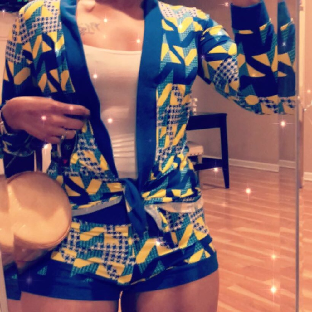 2 piece short set